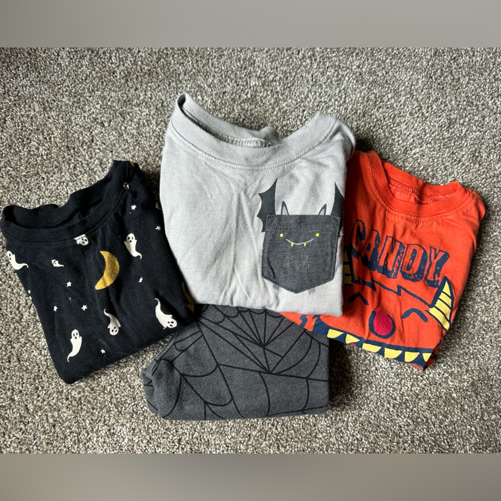Halloween outfit and shirt lot